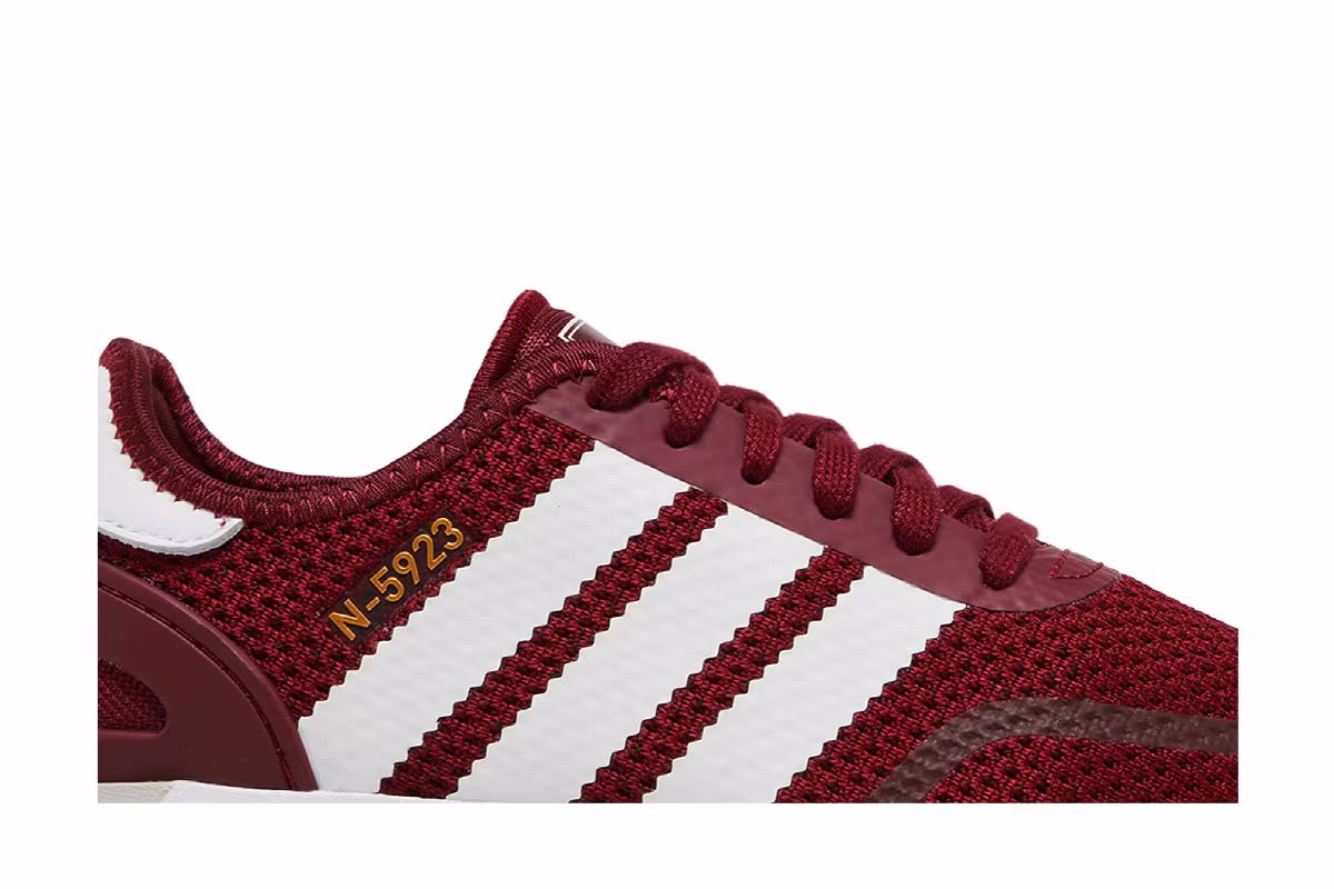 adidas N-5923 Burgundy, view 3