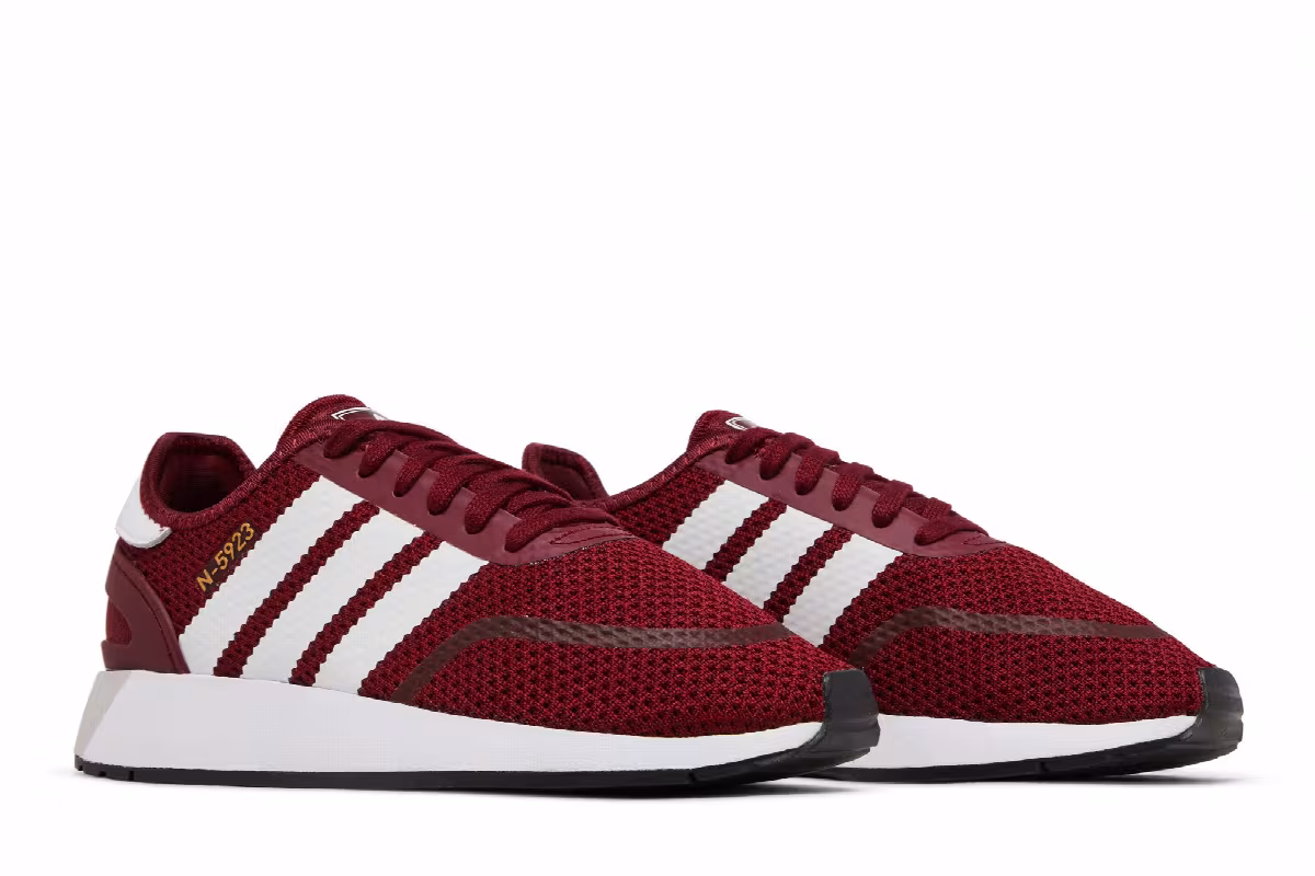 adidas N-5923 Burgundy, view 9
