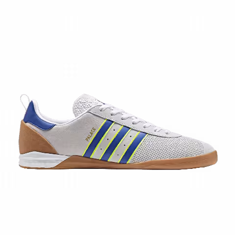Palace x adidas Indoor 'White Bold Blue'