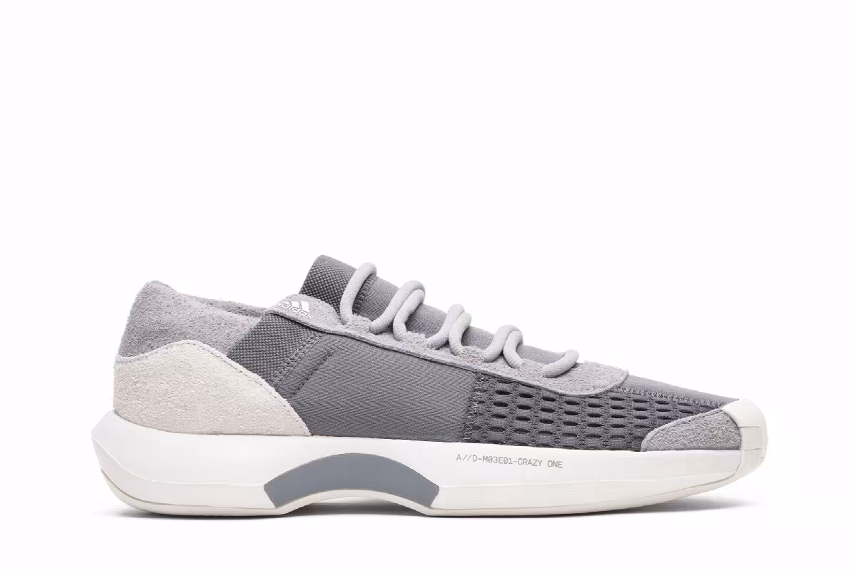 adidas Crazy 1 ADV Grey, view 2