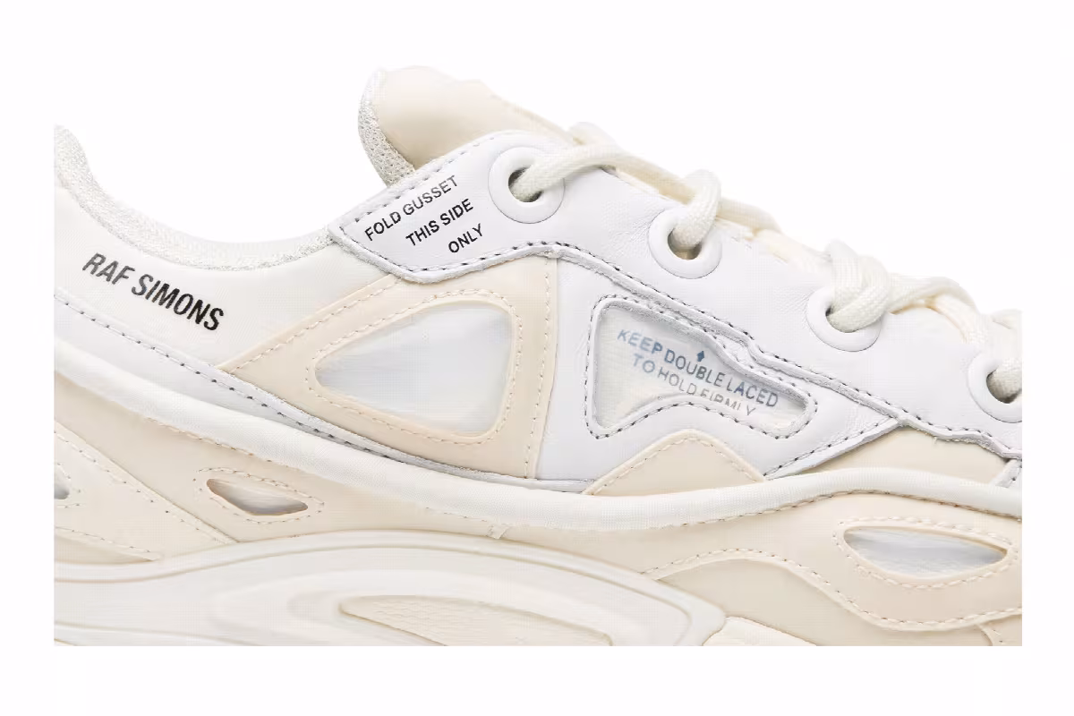 Raf Simons x adidas Ozweego Bunny Cream White, view 3