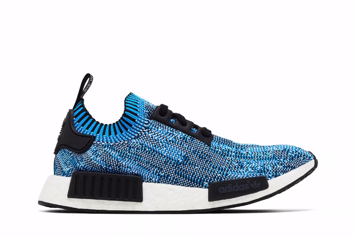 Adidas NMD_R1 Blue Camo, view 2