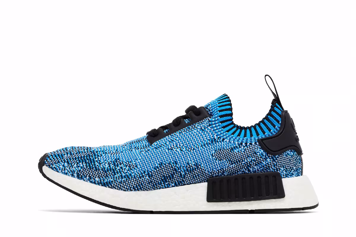 Adidas NMD_R1 Blue Camo, view 4
