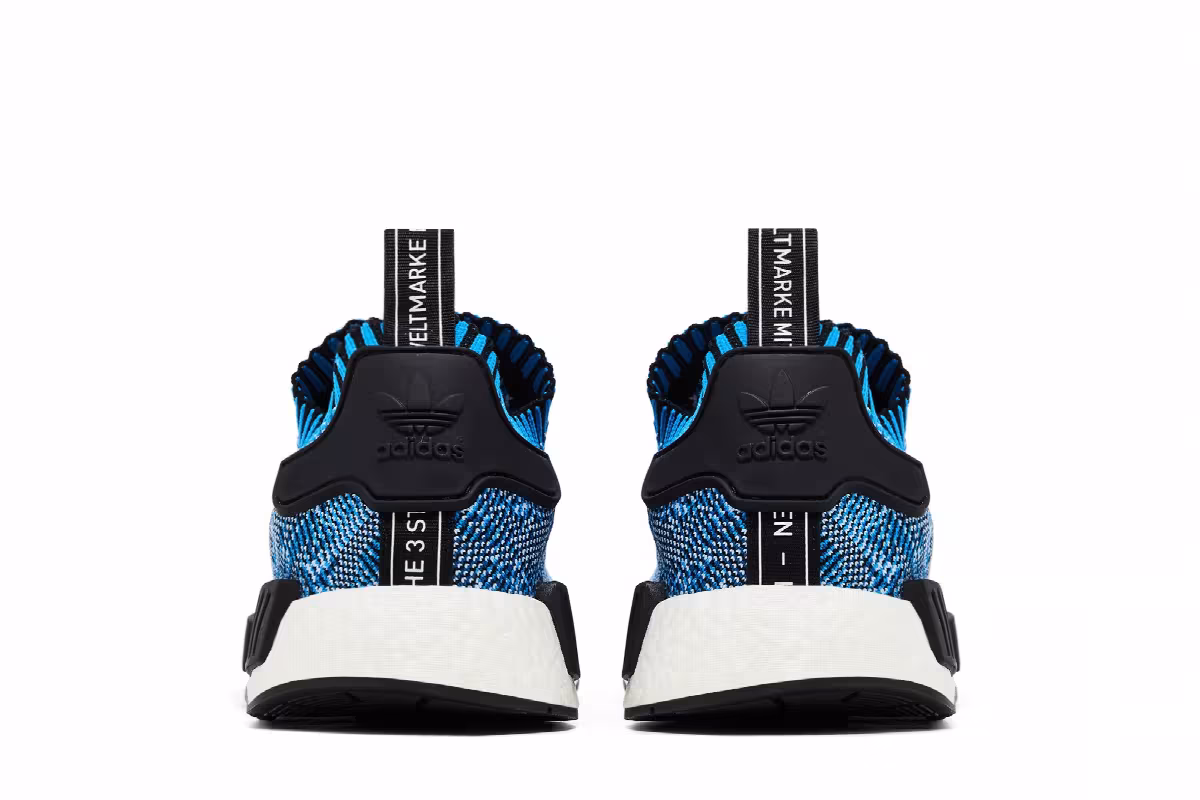 Adidas NMD_R1 Blue Camo, view 7