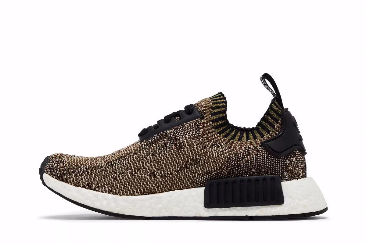 Adidas NMD_R1 PK Olive Camo, view 4