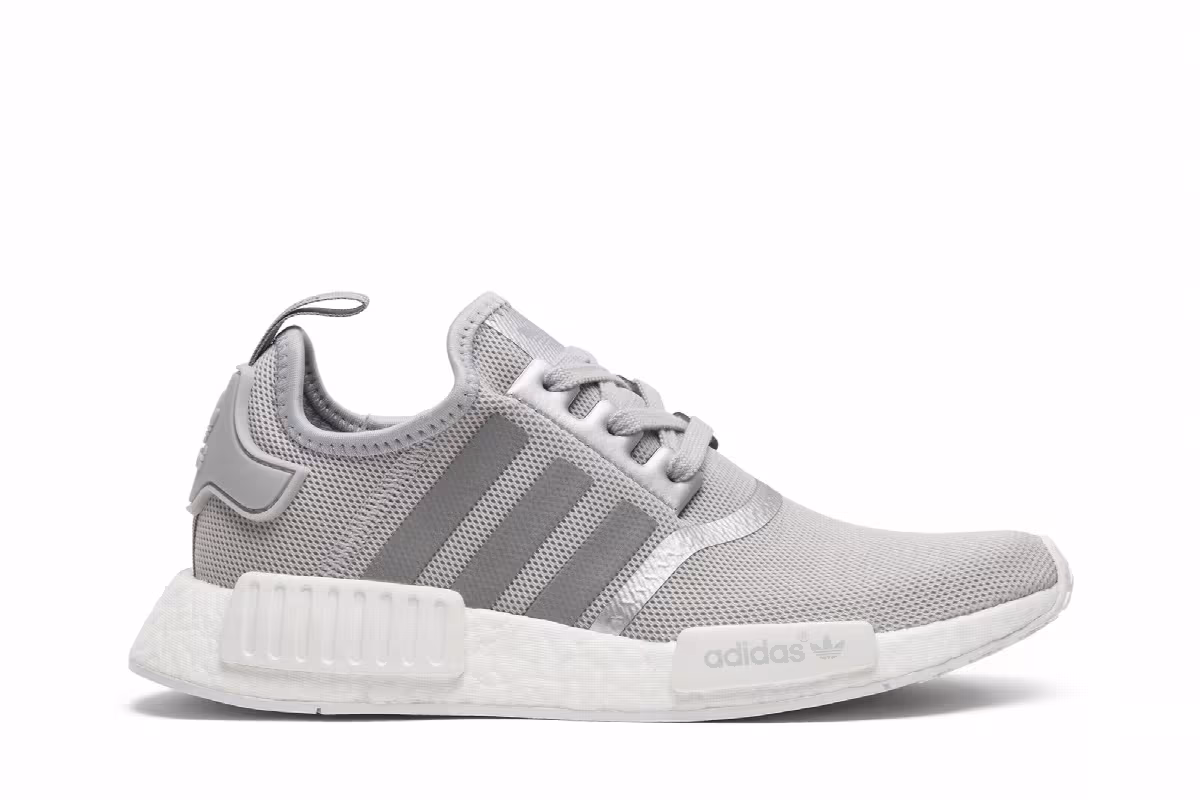 Adidas Women's NMD_R1 Matte Silver, view 2