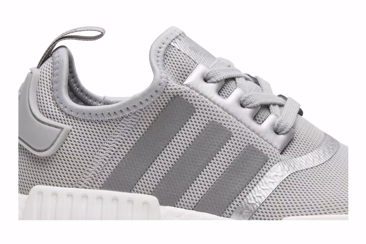 Adidas Women's NMD_R1 Matte Silver, view 3