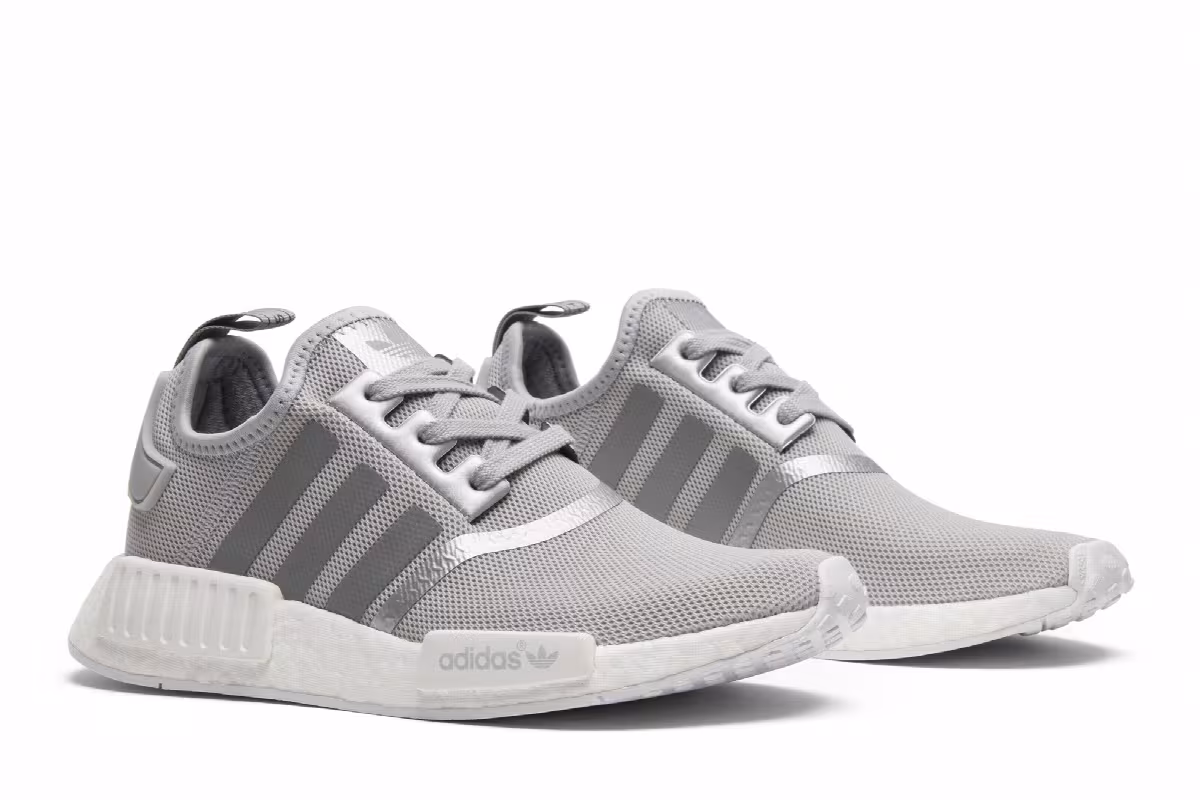 Adidas Women's NMD_R1 Matte Silver, view 9
