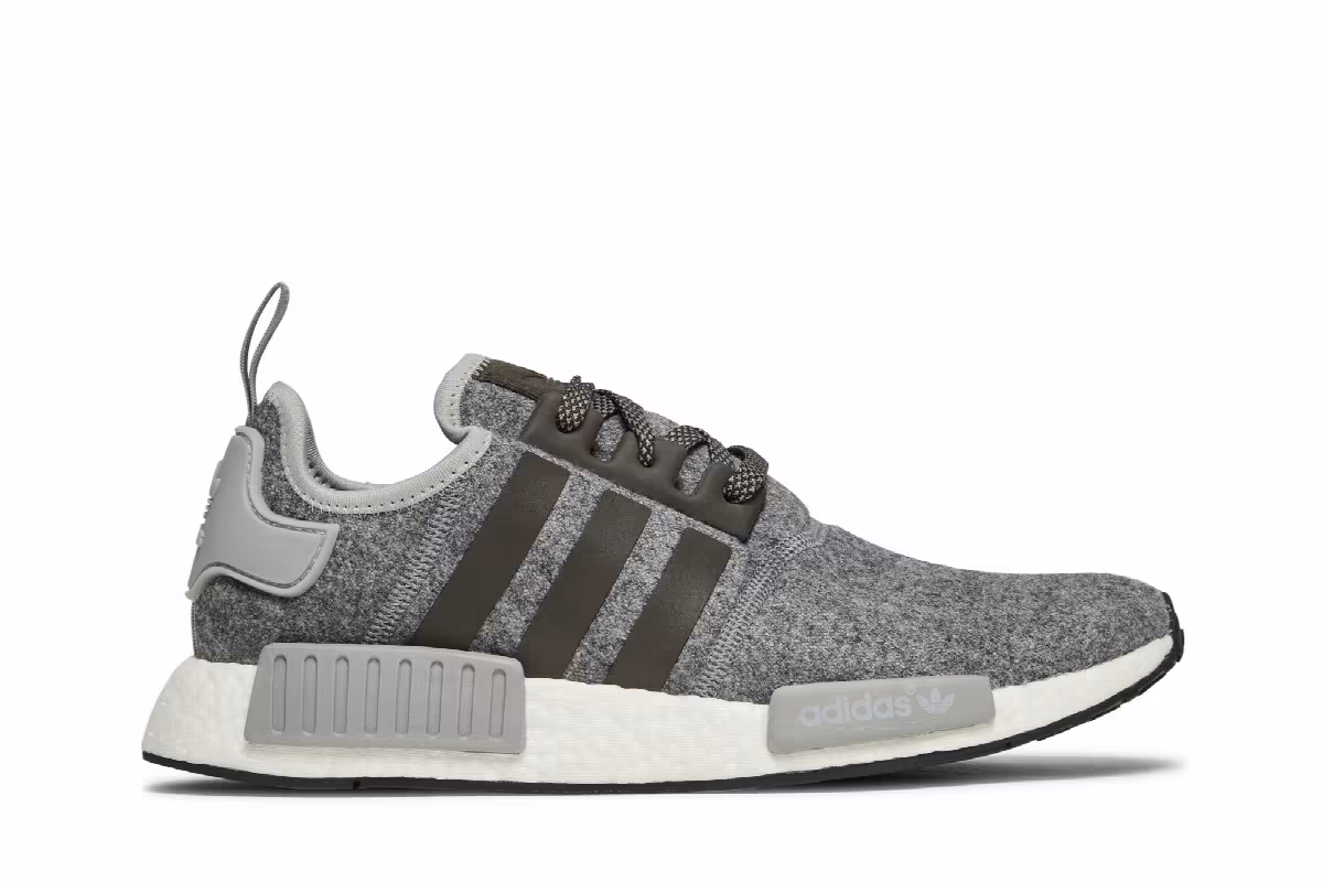 Adidas NMD_R1 Charcoal Wool, view 2
