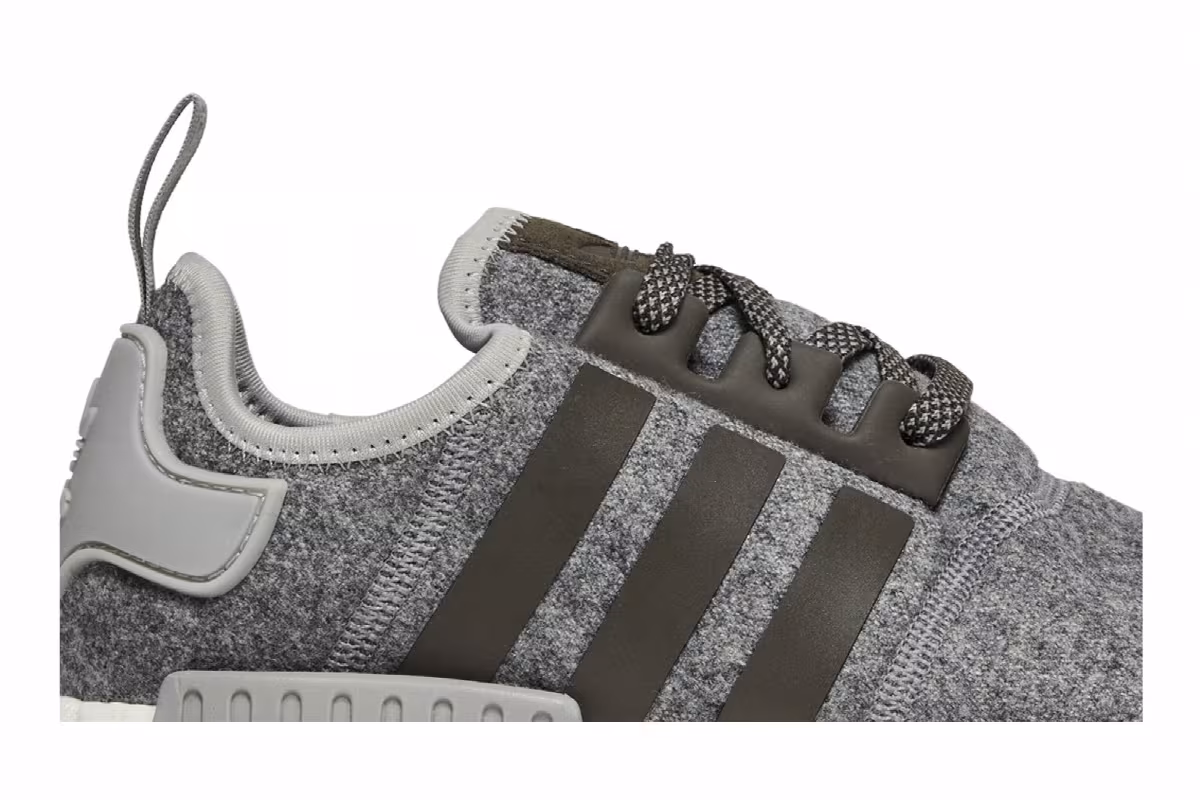 Adidas NMD_R1 Charcoal Wool, view 3