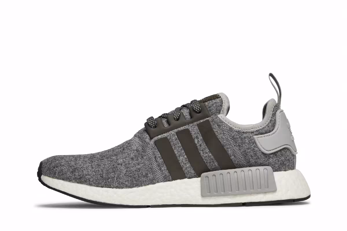 Adidas NMD_R1 Charcoal Wool, view 4