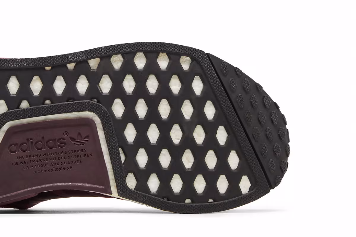 adidas Women's NMD_R1 Burgundy, view 6