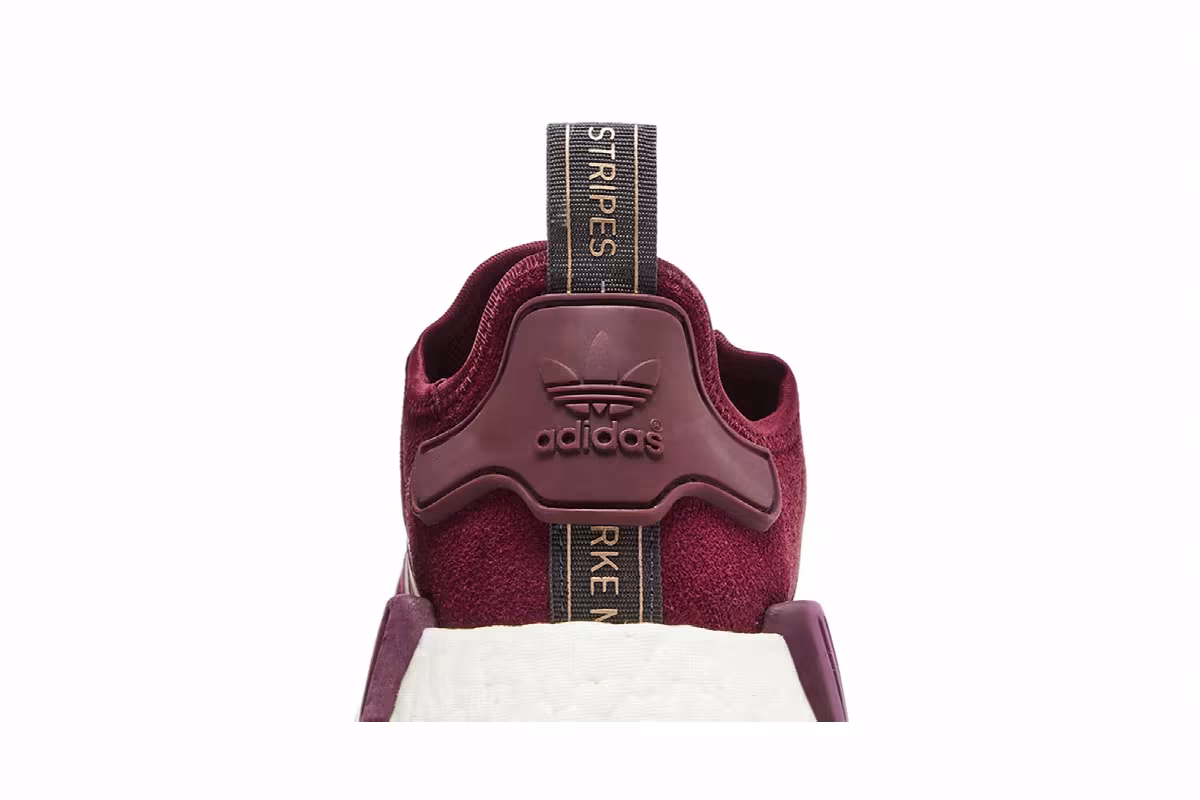 adidas Women's NMD_R1 Burgundy, view 8