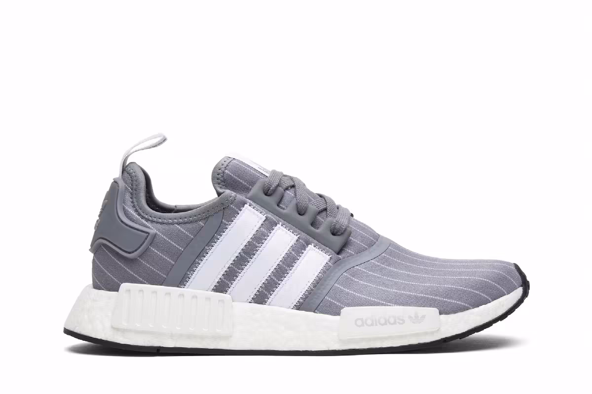 Bedwin & The Heartbreakers x adidas NMD_R1 Grey Pinstripe, view 2