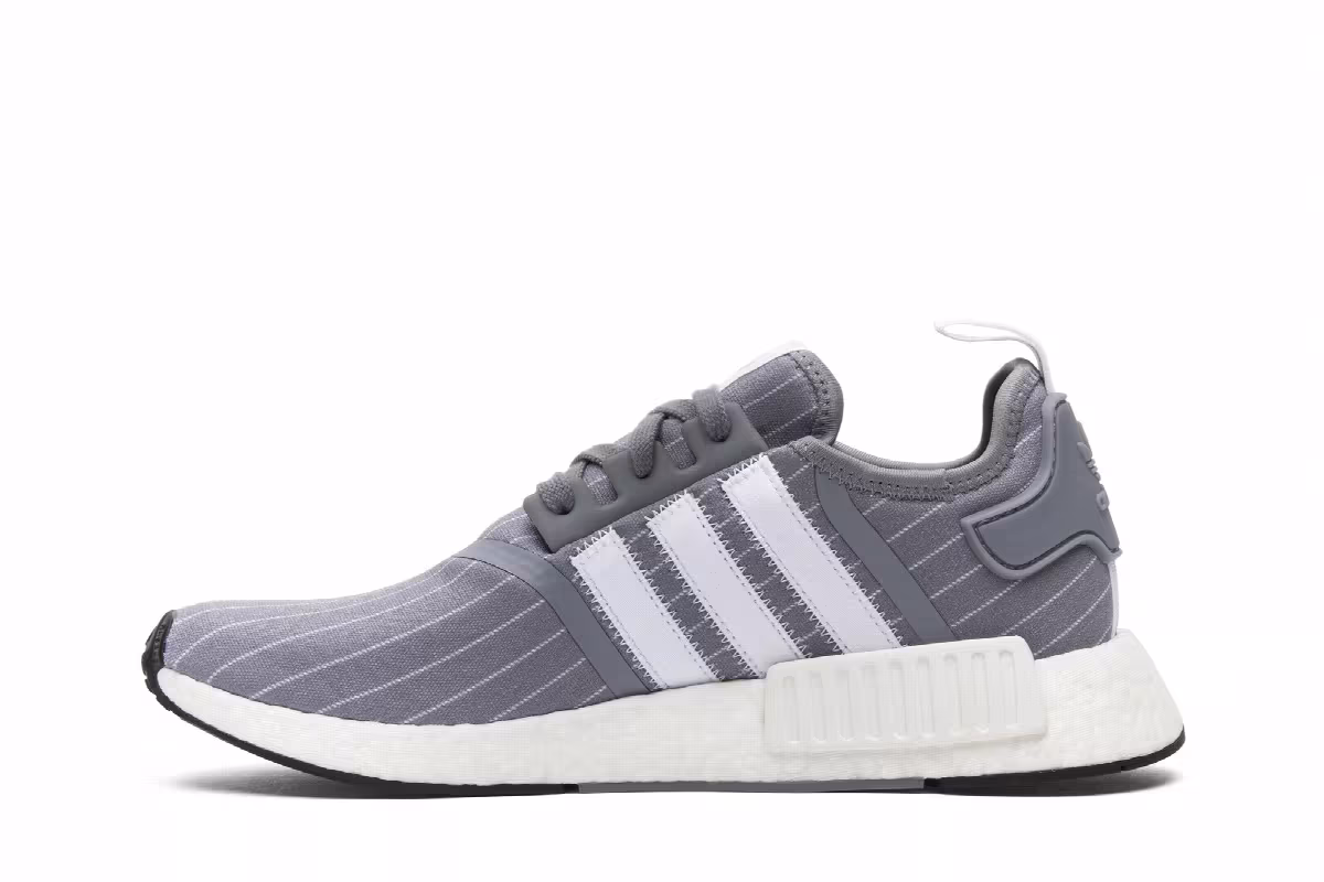 Bedwin & The Heartbreakers x adidas NMD_R1 Grey Pinstripe, view 4