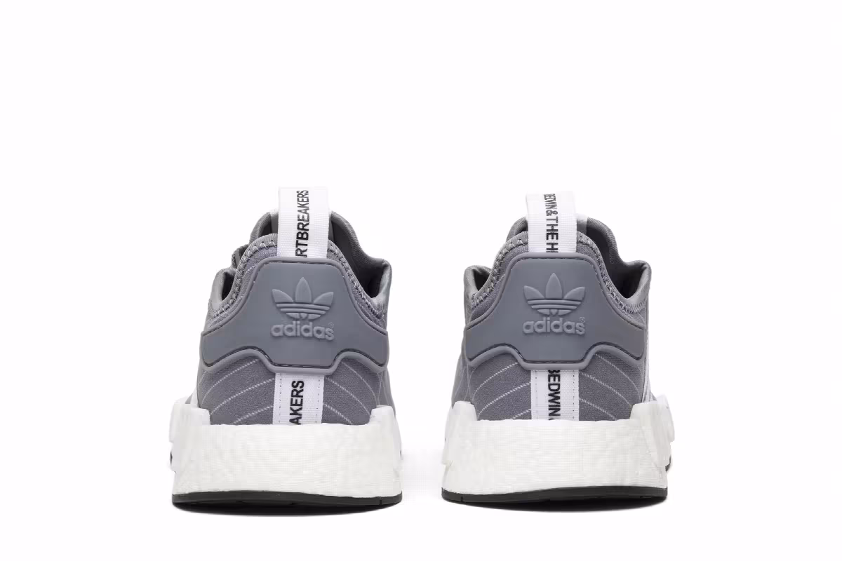 Bedwin & The Heartbreakers x adidas NMD_R1 Grey Pinstripe, view 7