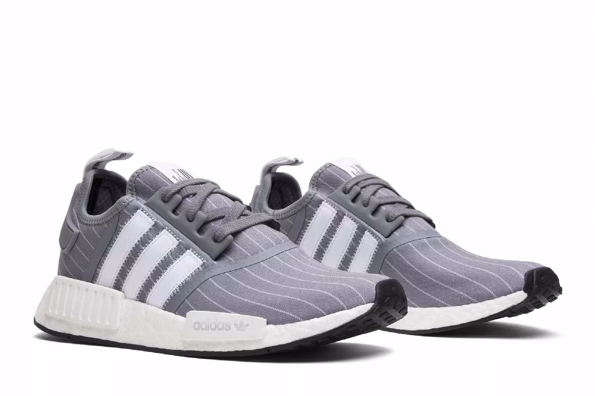 Bedwin & The Heartbreakers x adidas NMD_R1 Grey Pinstripe, view 9