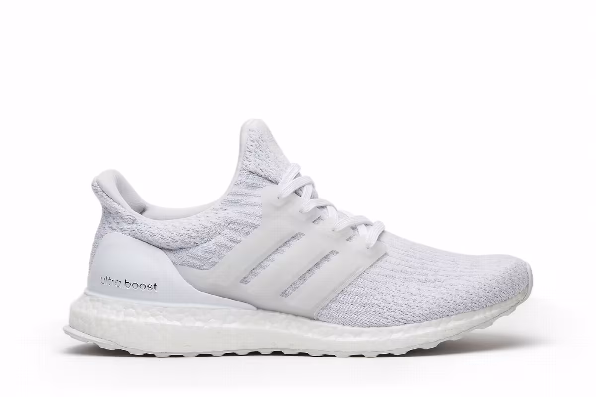 adidas UltraBoost 3.0 Triple White, view 2