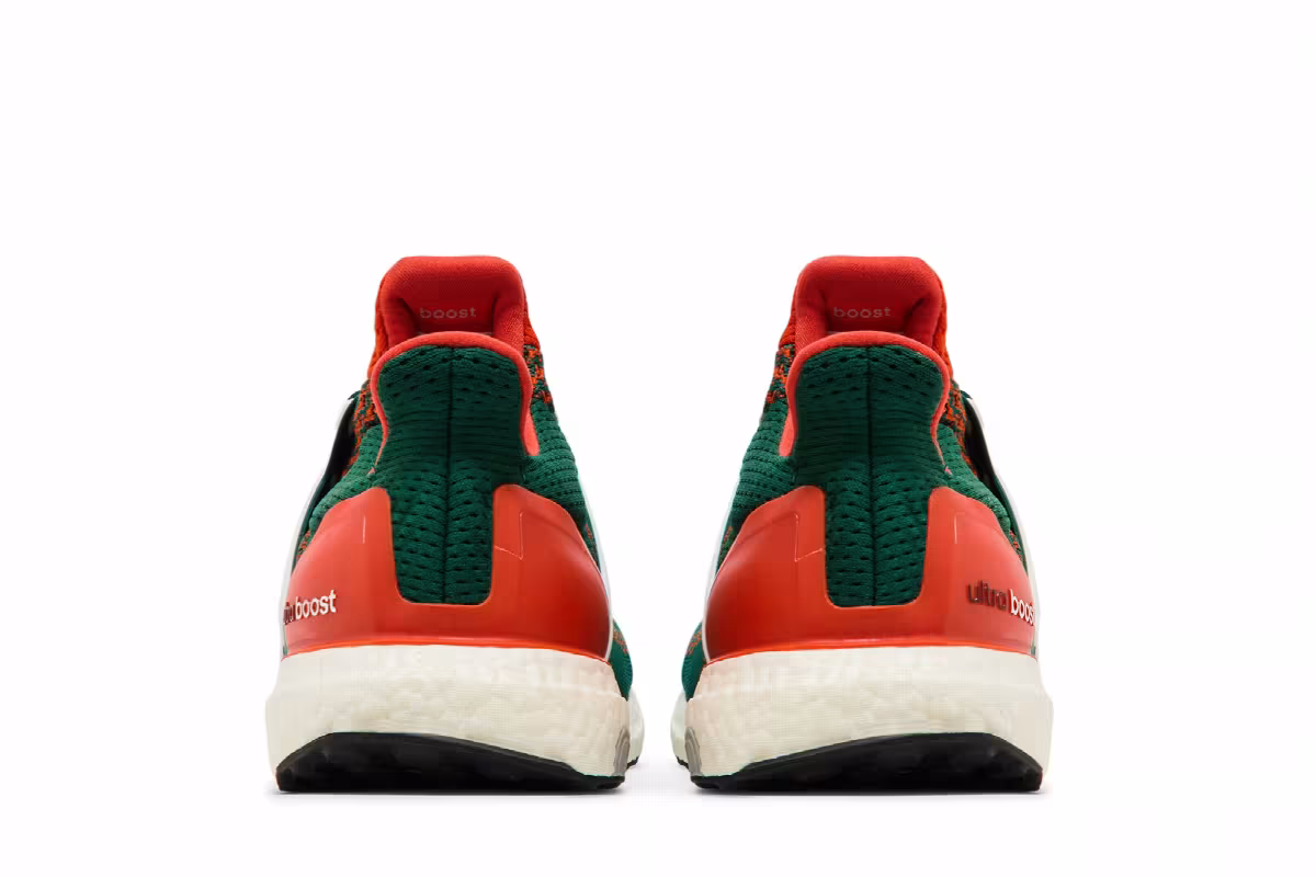 Adidas UltraBoost 1.0 Miami Hurricanes, view 7