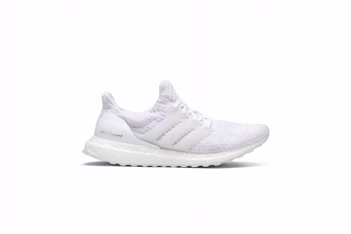 Adidas Women's UltraBoost 3.0 Triple White, view 2