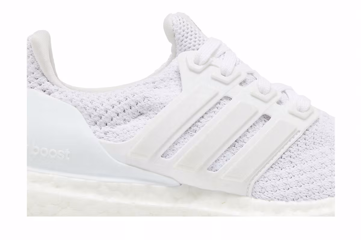 Adidas UltraBoost 2.0 J Triple White, view 3