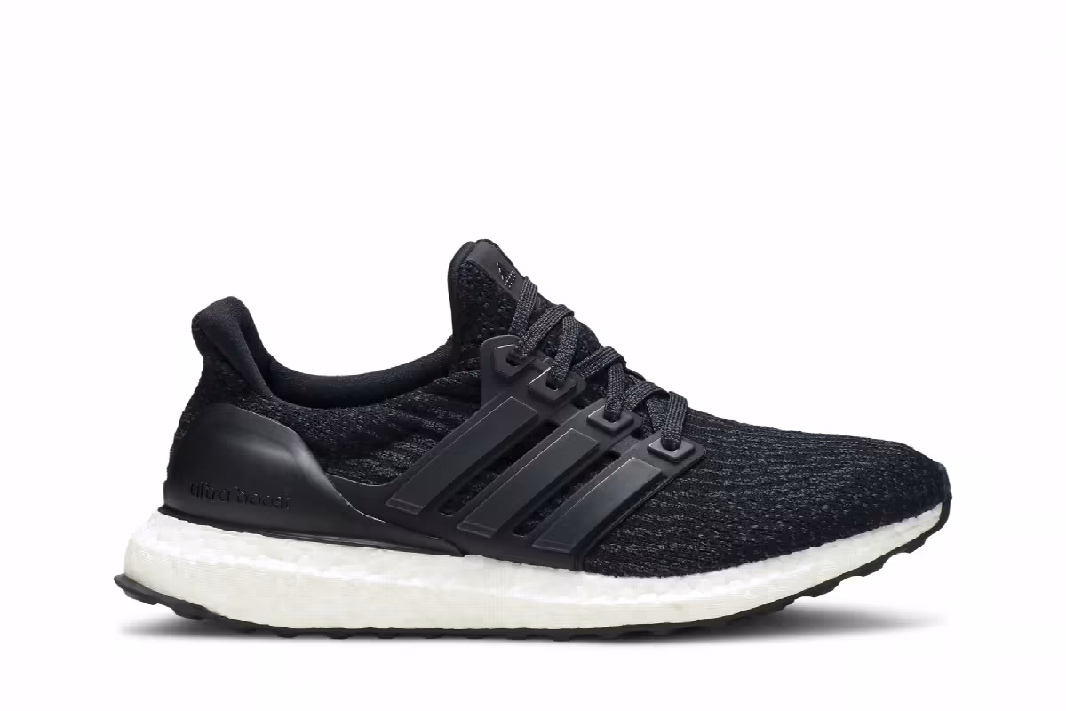 Adidas UltraBoost 3.0 J Core Black, view 2