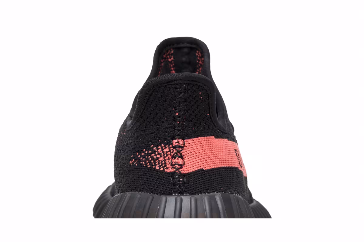 adidas Yeezy Boost 350 V2 Red Stripe, view 8