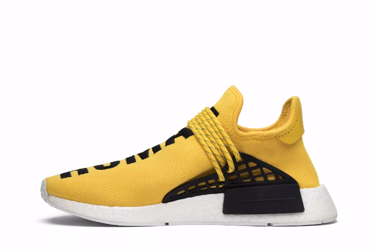 Pharrell x adidas NMD Human Race Yellow, view 4