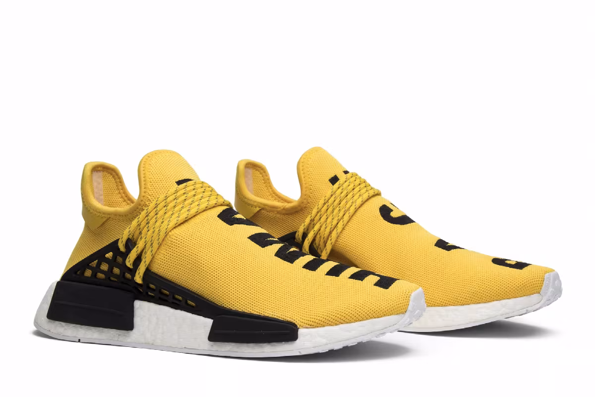 Pharrell x adidas NMD Human Race Yellow, view 9