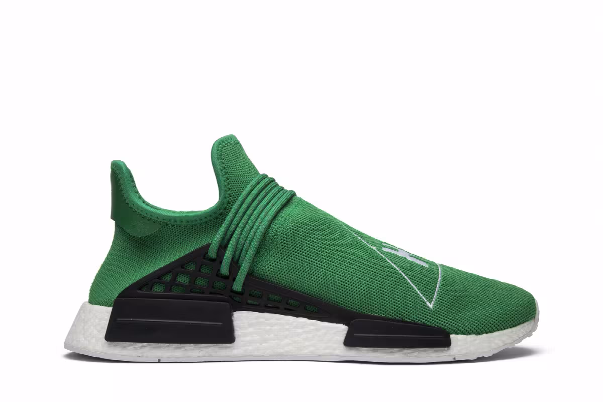 Pharrell x adidas NMD Human Race Green, view 2
