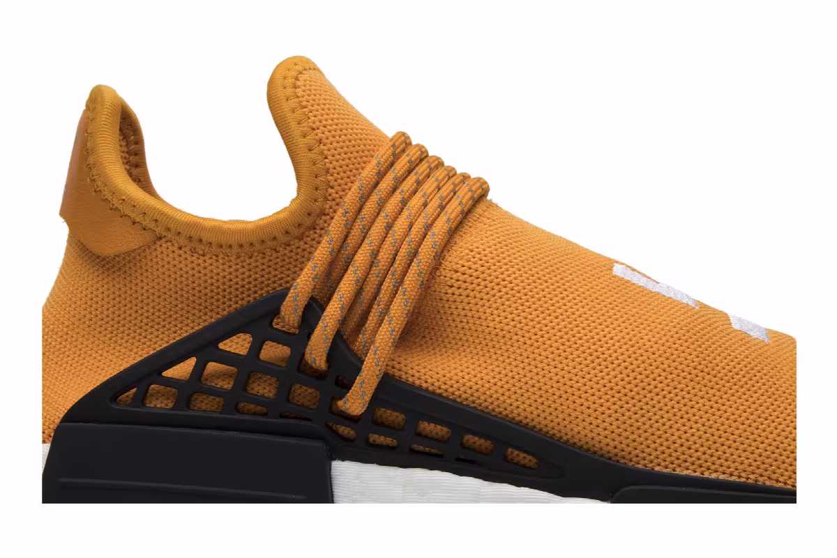 Pharrell x adidas NMD Human Race Tangerine, view 3