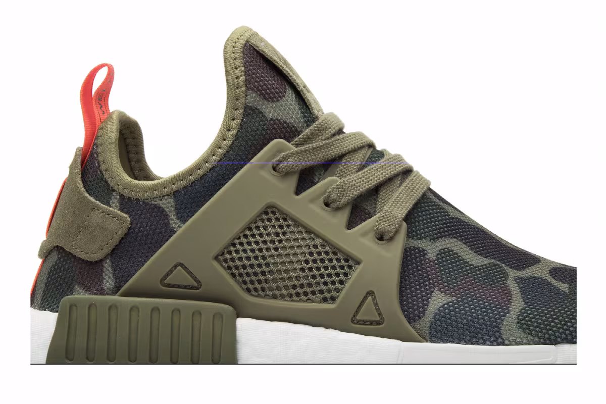 adidas NMD_XR1 Olive Cargo, view 3