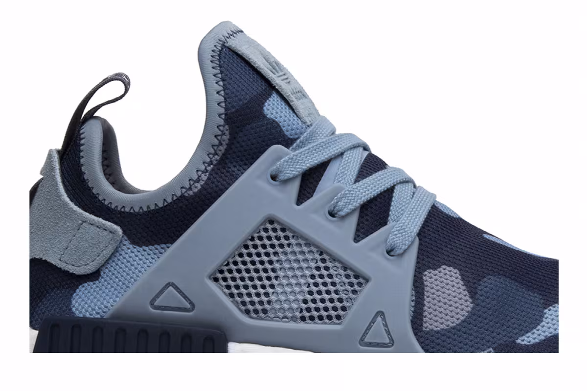Adidas Women's NMD_XR1 Blue Duck Camo, view 3