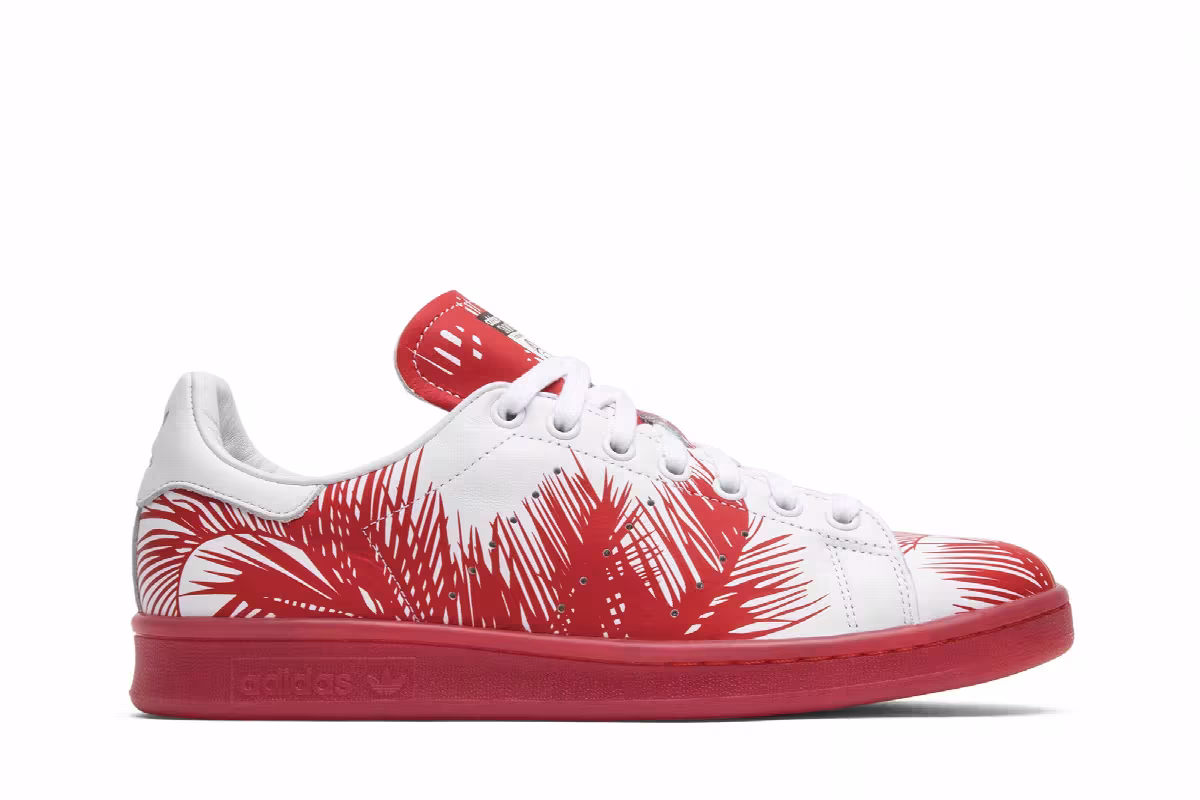 Pharrell x BBC x adidas Stan Smith bbc palm tree, view 2