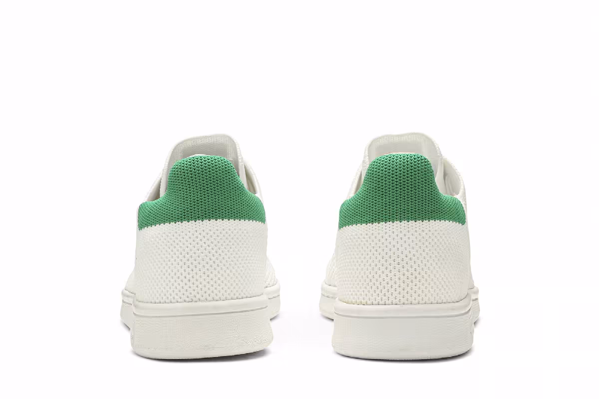 Adidas Stan Smith Primeknit J White Green, view 7