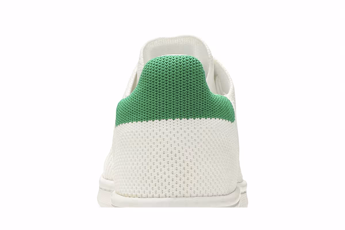 Adidas Stan Smith Primeknit J White Green, view 8