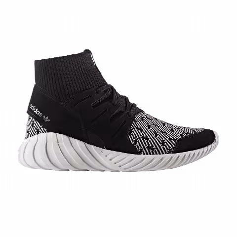 Adidas Tubular Doom Primeknit 'Black White'