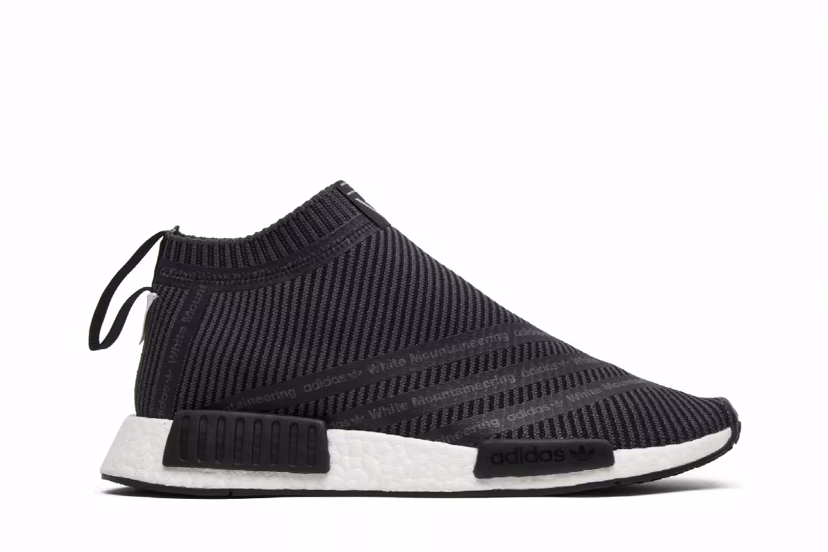 White Mountaineering x adidas NMD_CS1 Black White, view 2