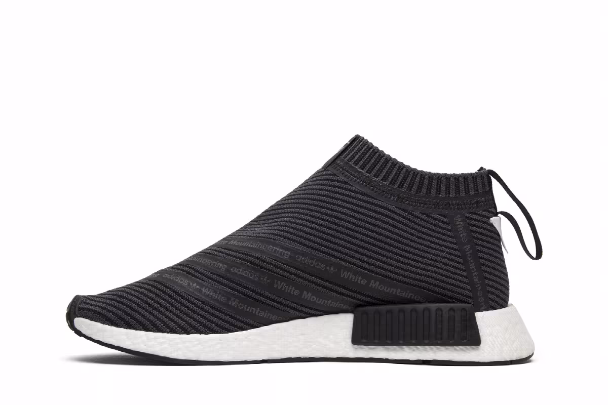 White Mountaineering x adidas NMD_CS1 Black White, view 4