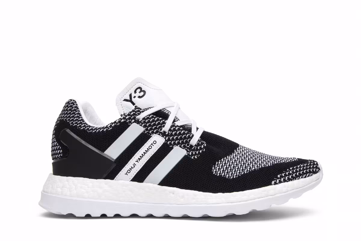 adidas Y-3 PureBoost ZG Primeknit Core Black, view 2