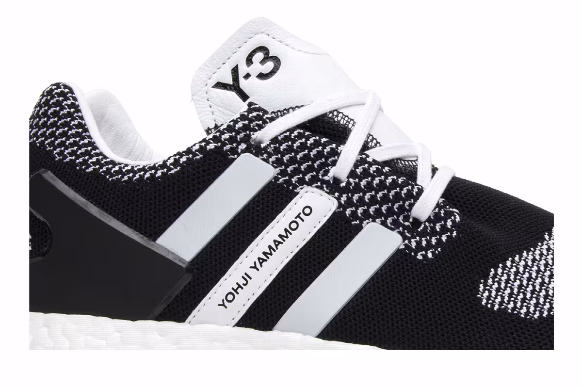 adidas Y-3 PureBoost ZG Primeknit Core Black, view 3