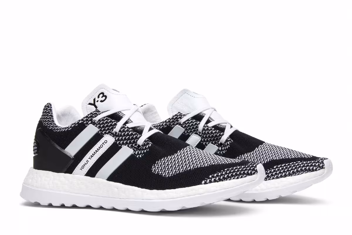 adidas Y-3 PureBoost ZG Primeknit Core Black, view 9