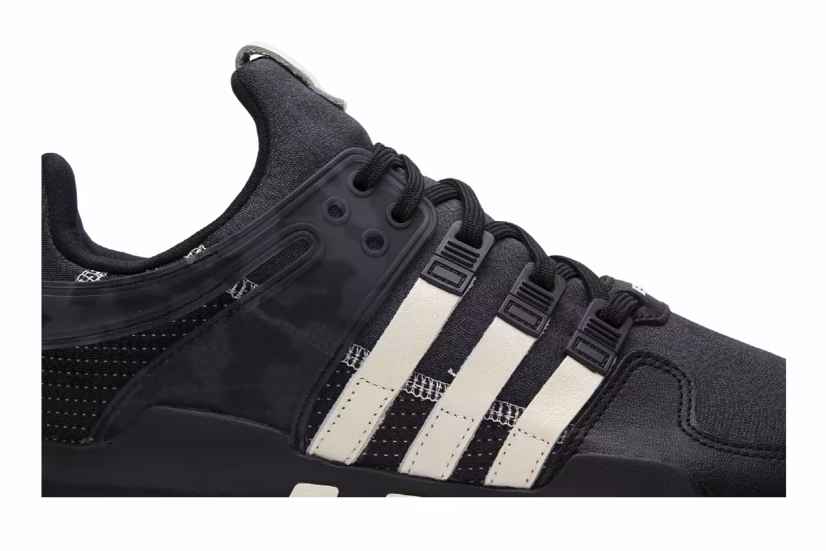 Undefeated x adidas EQT ADV Support Black, view 3