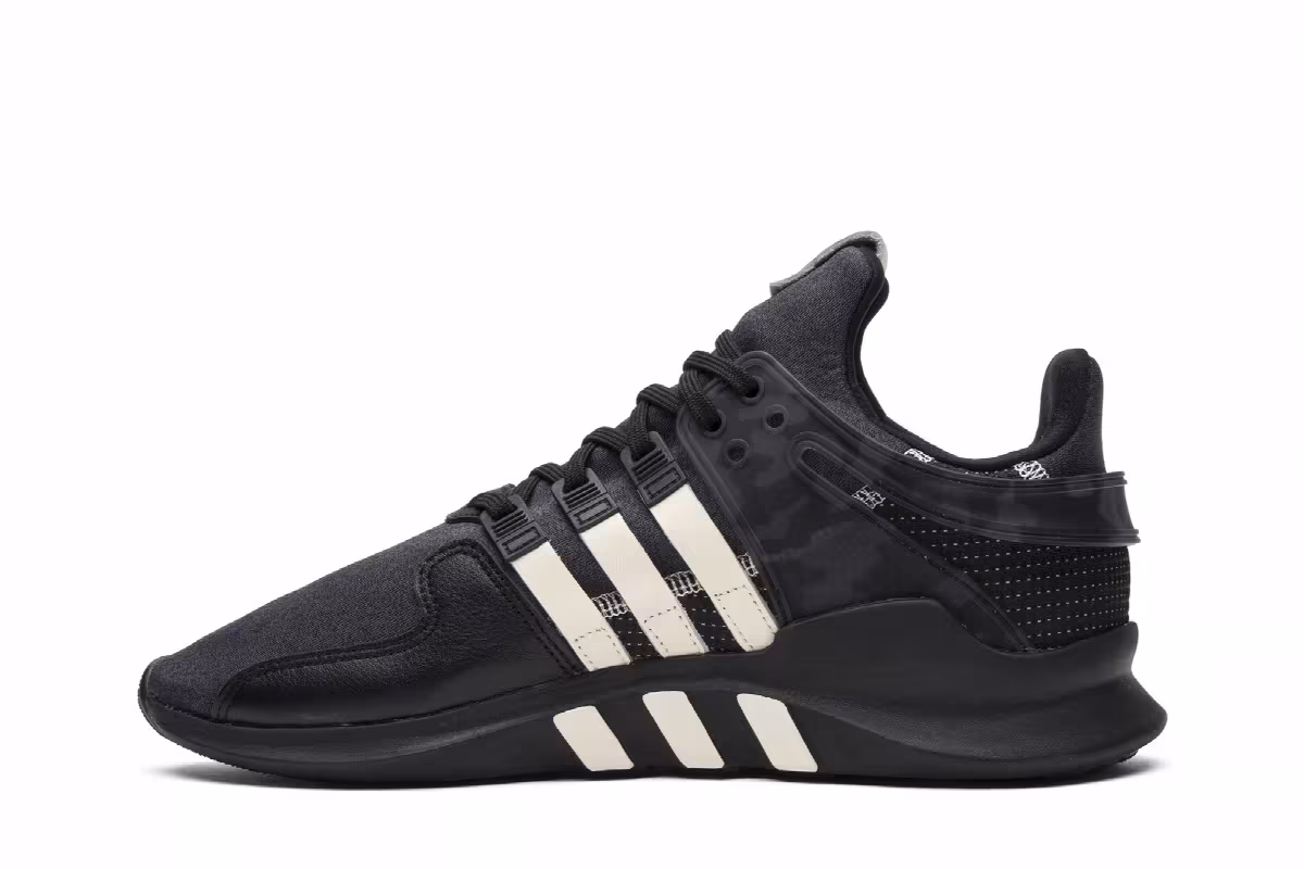 Undefeated x adidas EQT ADV Support Black, view 4