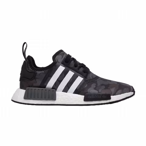 A Bathing Ape x adidas NMD_R1 'Black Camo'