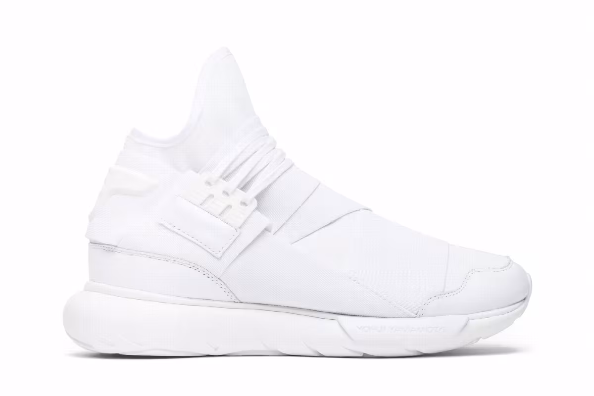 adidas Y-3 Qasa High Triple White, view 2