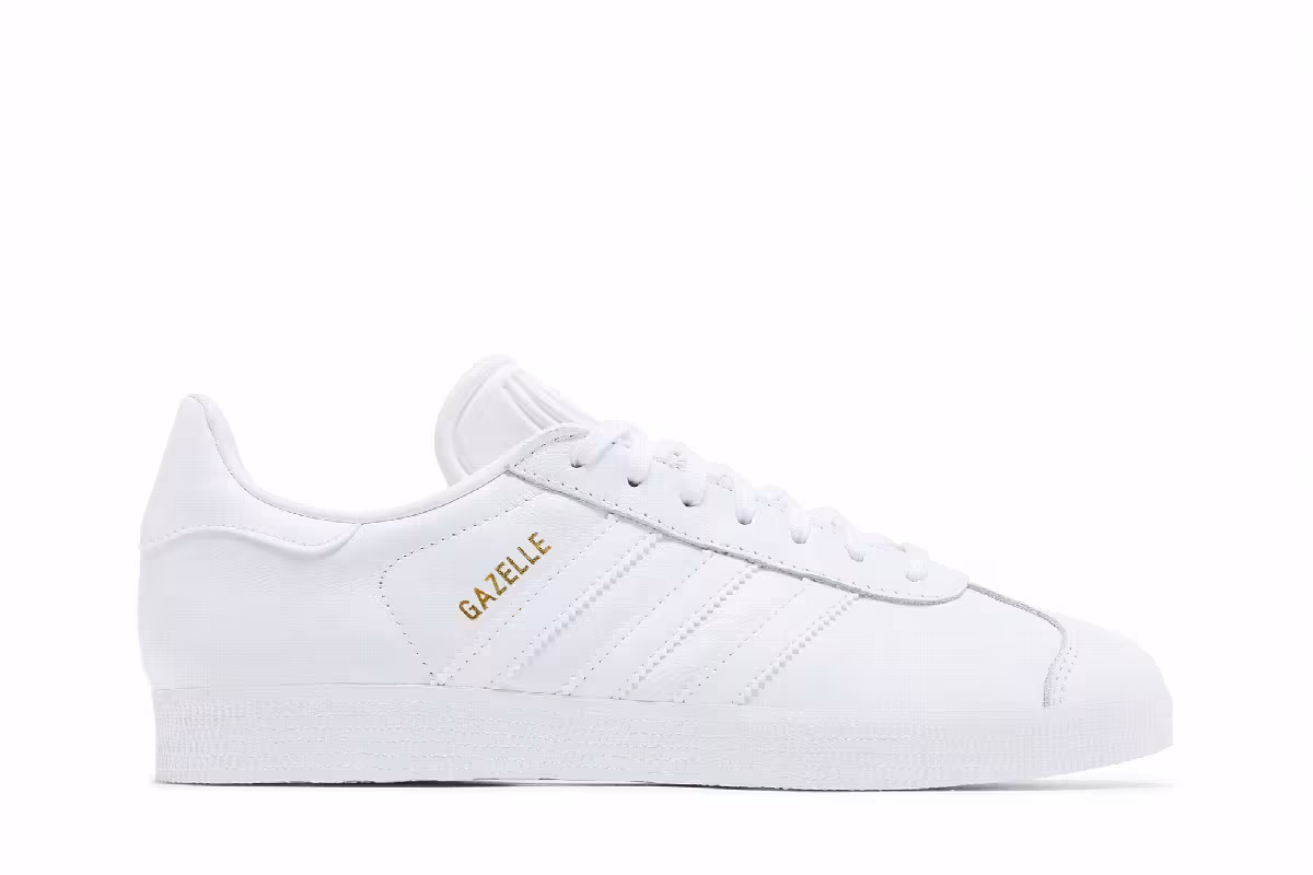 adidas Gazelle White Gold, view 2