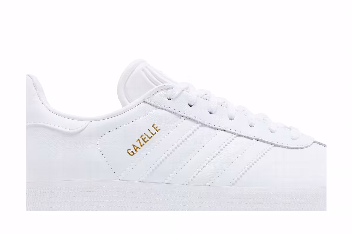 adidas Gazelle White Gold, view 3