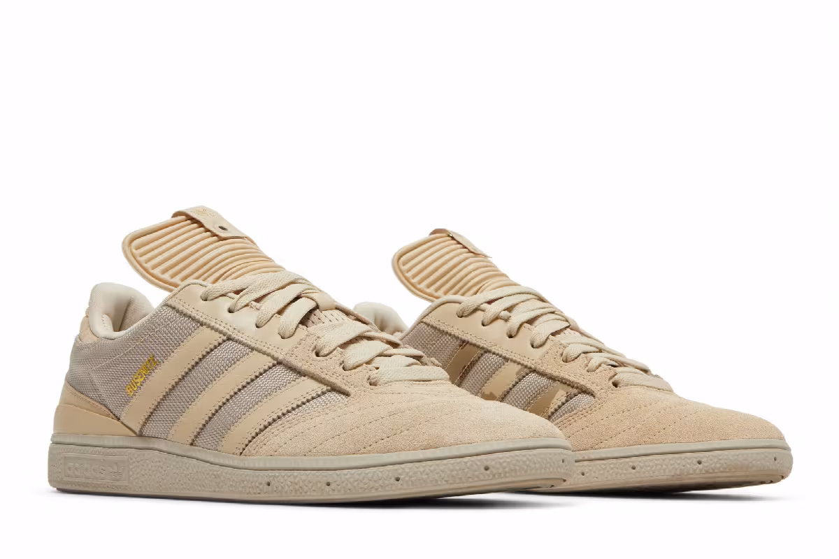 Undefeated x adidas Busenitz Dune Gold, view 9