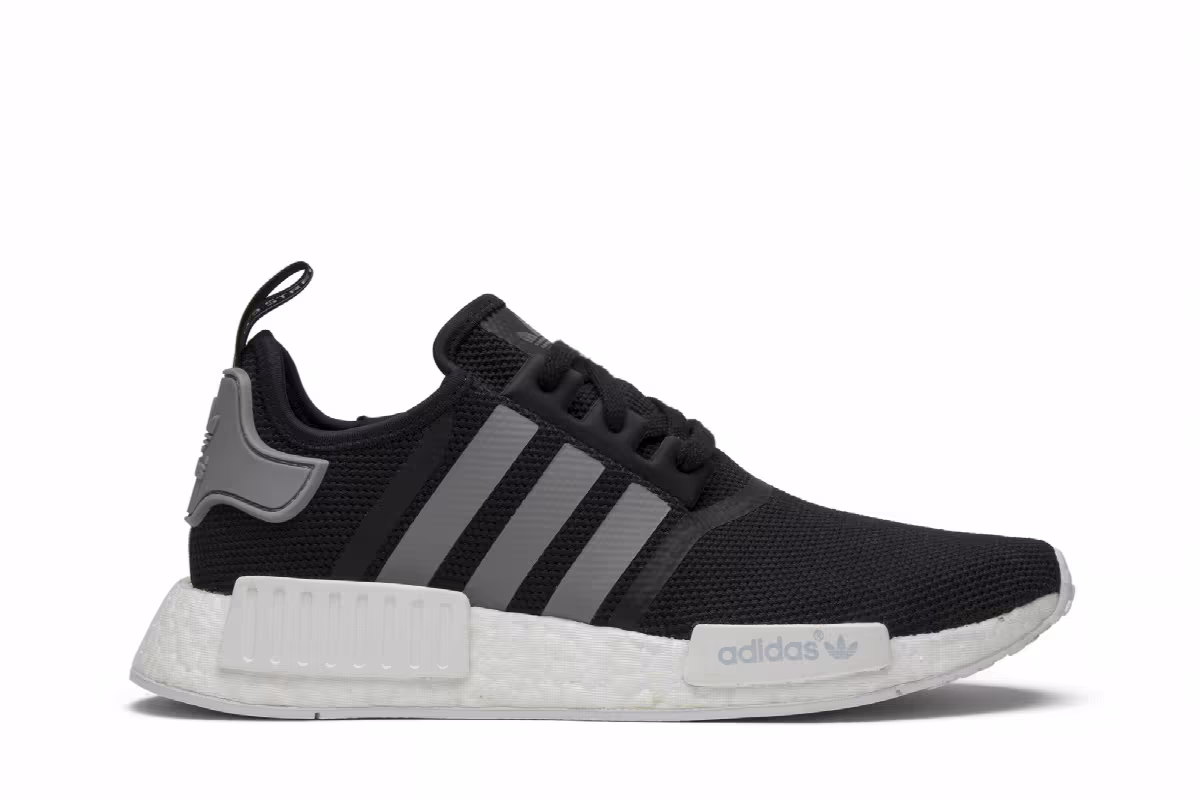 Adidas NMD_R1 Mesh Black Charcoal, view 2